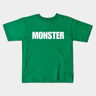 The Green Monster  (Boston Red Sox) Kids T-Shirt